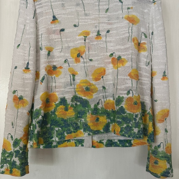 St.John Sport Knit Floral Twin Cardigan Set - Picture 7 of 16